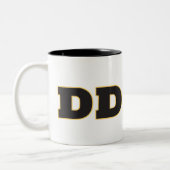 DDR-Team Zweifarbige Tasse (Links)