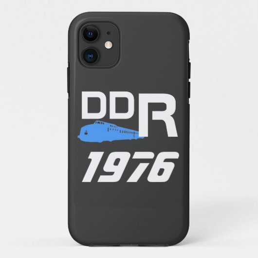 DDR Traindesign Case-Mate iPhone Hülle (Rückseite)