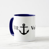 DDR. Volksmarine, DDR Tasse (Vorderseite Links)