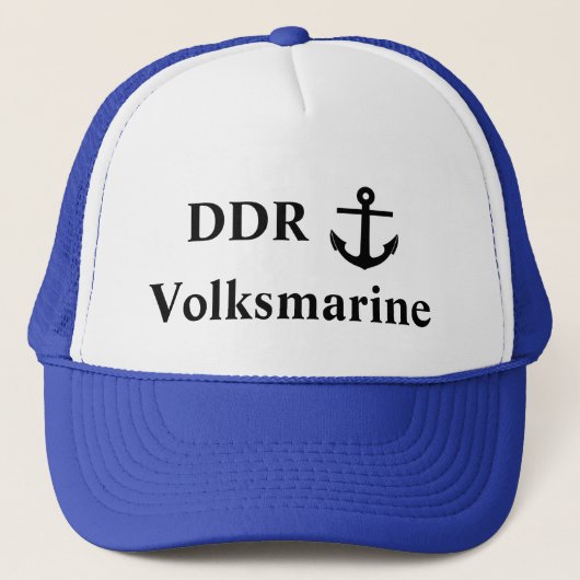 DDR. Volksmarine, DDR Truckerkappe (Vorderseite)