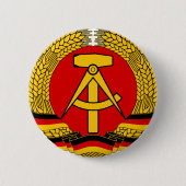 DDR Wappen Button (Vorderseite)