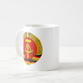 DDR Wappen Kaffeetasse (Vorderseite Links)
