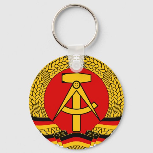 DDR Wappen Schlüsselanhänger (Vorderseite)
