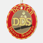 DDS DOCTOR DENTAL OPERATION CHRISTMAS ORNANATION KERAMIK ORNAMENT (Links)