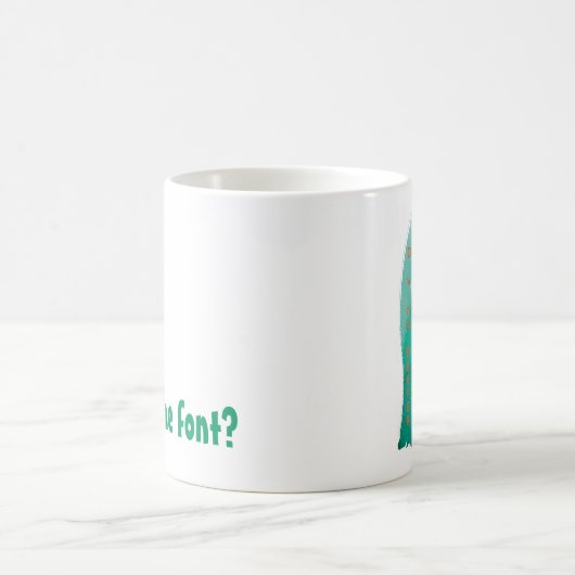 DDTasse, was der Schriftart? Kaffeetasse (Mittel)