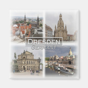 DE0107 Europa, Deutschland, Sachsen, Dresden, Kühl Magnet