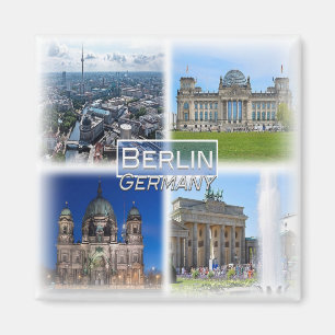 DE0109 Europa Deutschland, Berlin, Kühlschrank Magnet