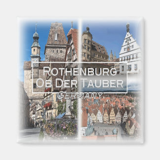 DE0110 Europa, Rothenburg Ob Der Tauber, Kühlschra Magnet