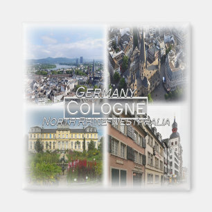 DE0120 Europa, Deutschland, Köln, Kühlschrank Magnet