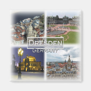 DE0126 Europa, Deutschland, Sachsen, Dresden, Kühl Magnet