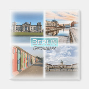 DE0136 Europa, Deutschland, Berlin, Kühlschrank Magnet
