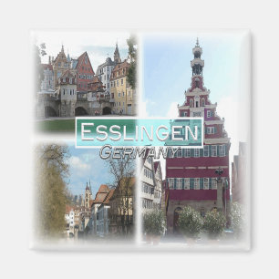 DE0137 Europa, Deutschland, Esslingen, Kühlschrank Magnet