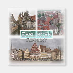 DE0138 Europa, Deutschland, Esslingen, Kühlschrank Magnet