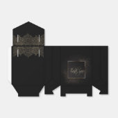 de agradecimiento geschenkschachtel (Ungefaltet)