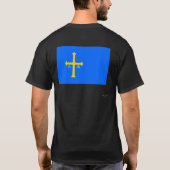 De ASTURIEN COMUNIDAD AUTÓNOMA Del PRINCIPADO T-Shirt (Rückseite)