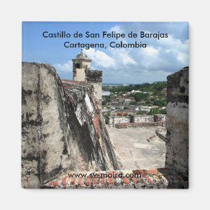 De Barajas Cartagena 1 Castillo Des San Felipe Magnet
