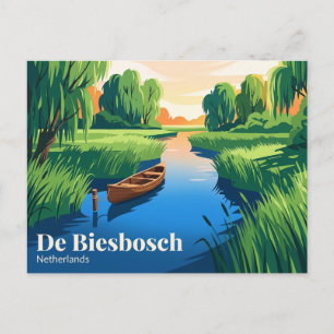 De Biesbosch Nationalpark Niederlande Postkarte