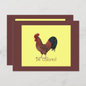 De Colores! Postkarte (Vorne/Hinten)