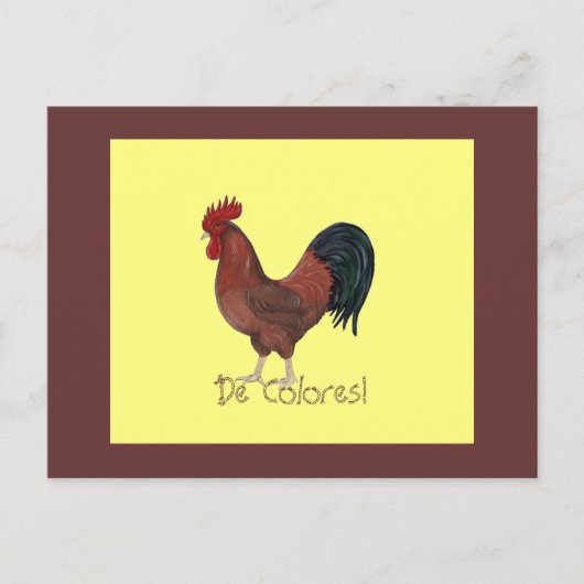 De Colores! Postkarte (Vorderseite)