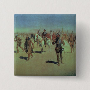 De Coronado Francisco Vasquez, das seine Weise Button