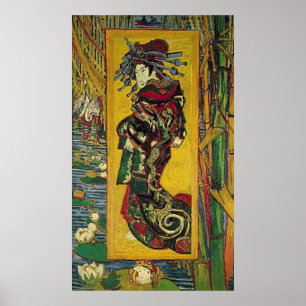 De Courtisane durch Vincent van Gogh Poster
