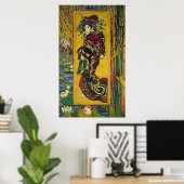 De Courtisane von Vincent van Gogh Poster (Heimbüro)