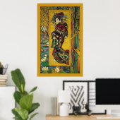 De Courtisane von Vincent van Gogh Poster (Heimbüro)