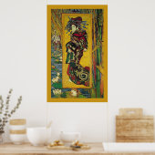 De Courtisane von Vincent van Gogh Poster (Küche)