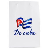 De Cuba Flag 🇨 🇺 Mittlere Geschenktüte (Vorderseite)