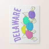 DE Delaware Beach Salt Water Taffy Candy Puzzle (Vertikal)