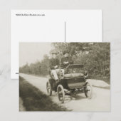 De Dion Bouton 1900 Postkarte (Vorne/Hinten)