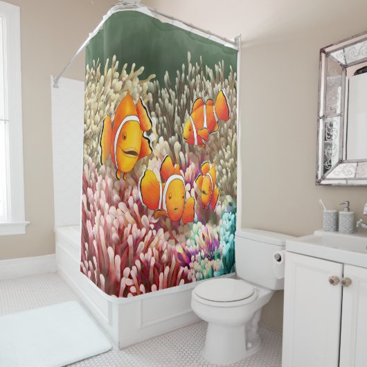 DE Duschvorhang Clownfische (Beispiel)