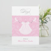 De elegante Uitnodiging van het Doopsel van het Me Einladung (Stehend Vorderseite)