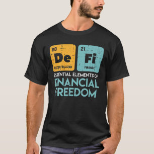 De Fi Dezentralisierte Finanzen Krypto Stock Excha T-Shirt