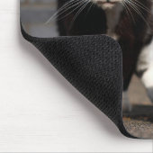 De Fubby's verstoppen zich voor de kat Ping. Mousepad (Ecke)