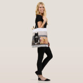 De Fubby's verstoppen zich voor de kat Ping. Tasche (Am Model)