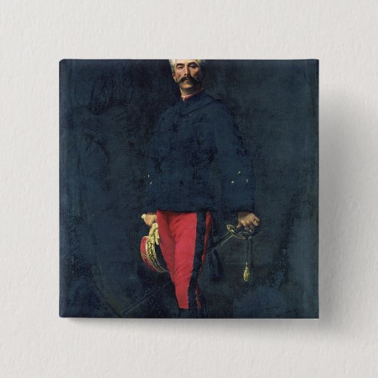 De Gallifet Generals Gaston Auguste Marquis Button (Vorderseite)