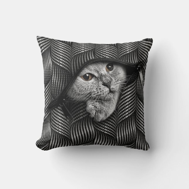 de gatito escondido kissen (Vorderseite)
