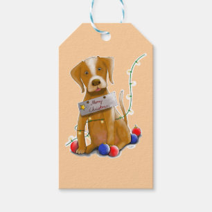 DE/GB Geschenkanhänger Hund/Gift tag dog