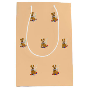 DE/GB Geschenktüte Hund/Gift bag dog