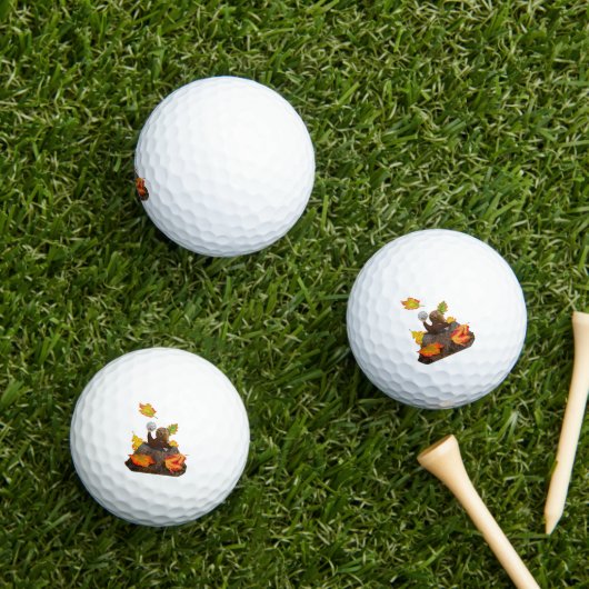 DE/GB Golfball/Golf ball Maulwurf/Mole (Insitu Gras)