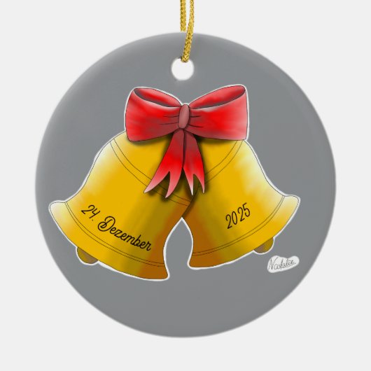 DE/GB Keramik Ornament/Ceramic ornament (Vorne)