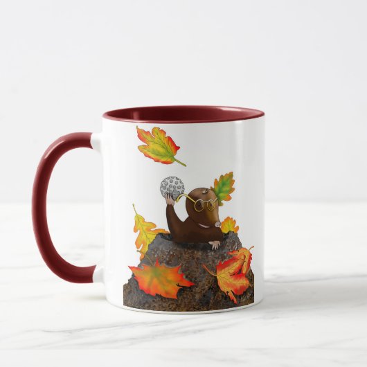 DE/GB Tasse/Mug Maulwurf/Mole Tasse (Links)