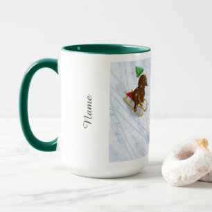DE/GB Tasse rodeln / Mug sledding