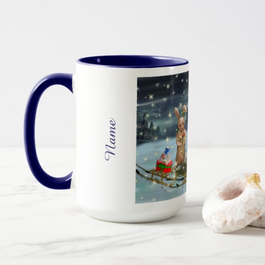 DE/GB Tasse winter / Mug winter (Mit Donut)