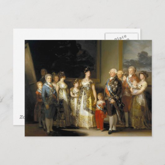 De Goya Artwork Postkarte (Vorne/Hinten)