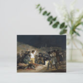 De Goya Artwork Postkarte (Stehend Vorderseite)