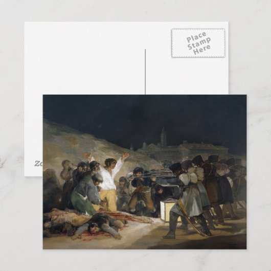 De Goya Artwork Postkarte (Vorne/Hinten)