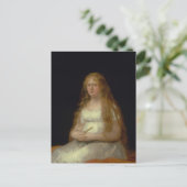 De Goya Artwork Postkarte (Stehend Vorderseite)