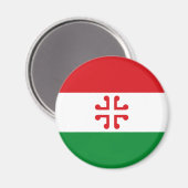 De Haan, Belgien Magnet (Vorderseite/Rückseite)